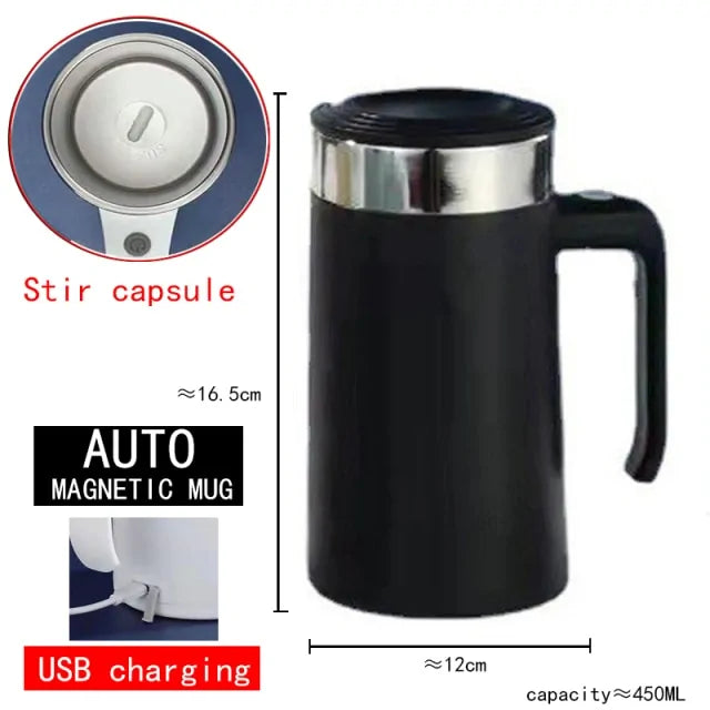 Automatic Self Stirring Magnetic Mug